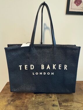 Ted Baker London Black Large Tote Bag